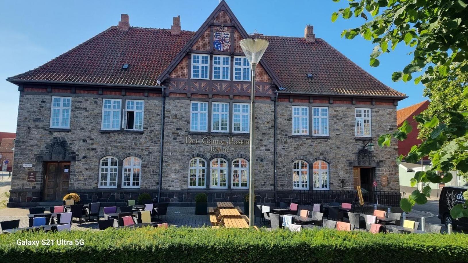 Det Gamle Posthus Hotel Ronne Ngoại thất bức ảnh